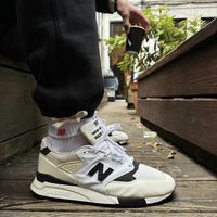 new balance 美产 998 男女款复古潮流百搭舒适休闲鞋 U998TI