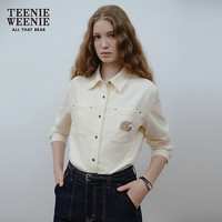 TEENIE WEENIE 小熊 灯芯绒长袖衬衫 黄色