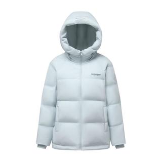 波司登 B260245112 90绒短款连帽羽绒服 水雾蓝 XL