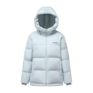 波司登 B260245112 90绒短款连帽羽绒服 水雾蓝 XL
