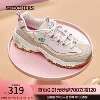 斯凯奇 149589 厚底缓震增高 自然色 37 女士休闲鞋