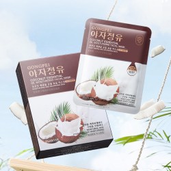 AD'VIN 椰子精油水润保湿面膜（盒装）25ml*10片