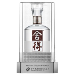 舍得 水晶舍得 52%vol 浓香型白酒 500ml 单瓶装