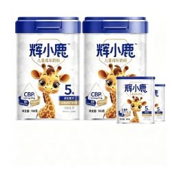 辉山 辉小鹿升级配方高钙700g儿童成长奶粉学生营养