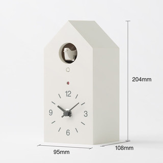 MUJI 无印良品 郭公时计挂钟 小号无屋顶款