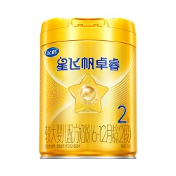 飞鹤 育儿补贴】飞鹤正品星飞帆卓睿2段婴儿配方牛奶粉二段750gHMO