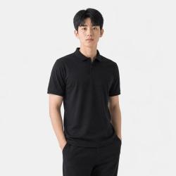 adidas 夏季休闲翻领男子POLO衫