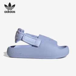 adidas 儿童夏小椰子拖鞋可拆卸水鞋沙滩凉鞋露脚趾IG8433