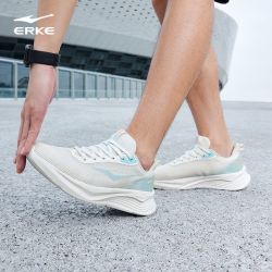 鸿星尔克 飞速男子通勤跑鞋网面轻便透气回弹运动鞋简约耐磨男鞋子