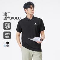 骆驼 26年夏季经典翻领休闲百搭短袖男士polo爸爸装