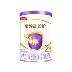 伊利 金领冠菁护2段较大婴儿牛奶粉130g*1罐