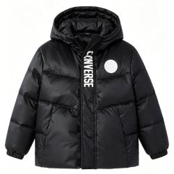匡威 90高充绒连帽加厚短款面包儿童羽绒服 多色可选