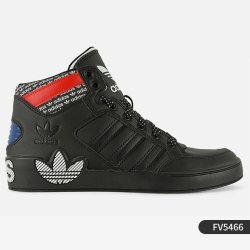 adidas 正品三叶草 HARDCOURT 男女中帮休闲板鞋FV5466