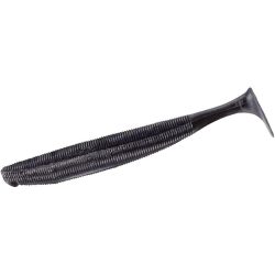 达亿瓦 Steez Sterling Shad 2.1 鲈鱼饵 黑色软饵