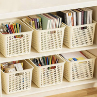 桌面中号收纳筐2个券后2.9