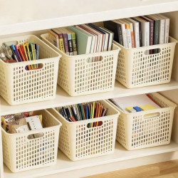 桌面中号收纳筐2个券后2.9