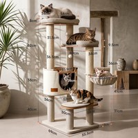 Hoopet 华元宠具 剑麻猫抓柱 小型猫爬架