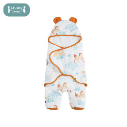 ibaby 太空科技恒温襁褓睡袋   踏马生花（适用室温16_20℃）