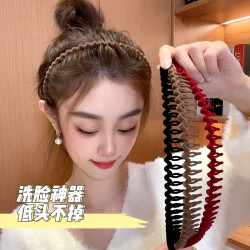 百搭简约植绒头箍洗脸发箍网红复古碎发发箍