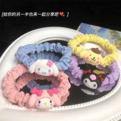 OMGD 可爱玉桂狗美乐蒂KT猫发圈甜美少女心发绳网红ins皮筋森系头绳饰