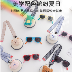 儿童遮阳太阳镜时尚潮宝宝拍照道具可爱卡通防晒眼镜其它婴童用品