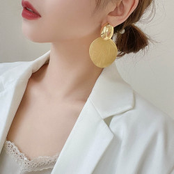 合金耳饰 女耳环潮新款个性欧美夸张时尚大气复古气质网红耳饰