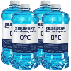 汽车专用去油膜玻璃水四季通用去油膜强力去污玻璃水镀膜雨刮水