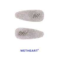 WET HEART璀璨星光原创设计轻奢千金风简约镶钻百搭气质BB夹发夹