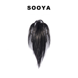 SOOYA 欧美时尚Y2K辣妹个性小众假发蓬松长须百搭鸡窝头抓夹女