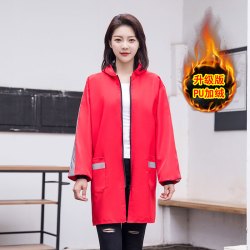 家用新款防水防油长袖罩衣爆款洋气成人厨房上班工作服可定制女款