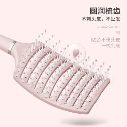 舒适排骨梳高颅顶大弯卷发梳女家用梳按摩造型神器蓬松排骨梳子