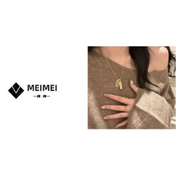 非金属树脂项链 XMM.吊坠气质轻奢时尚百搭挂坠