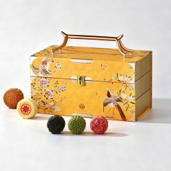 稻香村 壹品芳华 高端三层月饼礼盒 1.2kg（24饼10味）