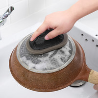 拍1发5 带手柄金刚砂海绵魔力擦洗锅碗清洁洗锅底