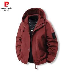 皮尔·卡丹 皮尔卡丹 男士三防户外保暖登山服冲锋衣外套