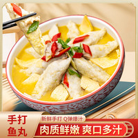 衡阳鱼丸 靖姐湖南非遗特产纯手工正宗新鲜鱼丸开汤下火锅丸子食材