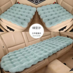 秋冬加厚加密新款泡泡汽车毛绒坐垫防滑舒适