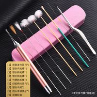 齐开 家用采耳工具专业套装掏耳神器采耳鹅毛棒扣毛毛全套羽毛掏挖耳勺