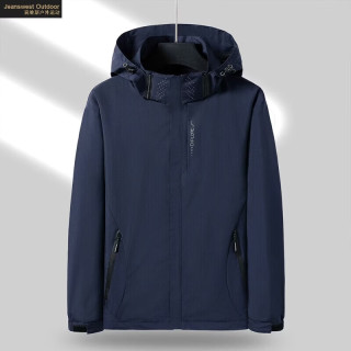 JEANSWEST OUTDOOR 真维斯 男士防风保暖登山服冲锋衣外套 秋款