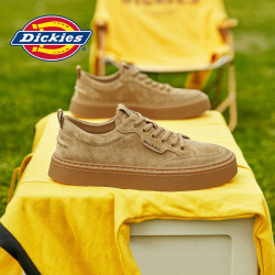 Dickies 新款板鞋小麦色男运动休闲板鞋百搭时尚低帮男鞋男士复古
