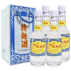 泸州老窖 特曲60版 52度 125ml*4瓶 浓香型白酒