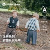 white wheat 儿童纯棉针织马甲 雪花灰 80cm