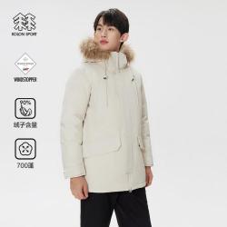 KOLON SPORT SNOWBALL 毛领羽绒服