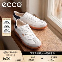 ecco 柔酷11号235813 砂砾灰/白色/海洋蓝 女士休闲鞋