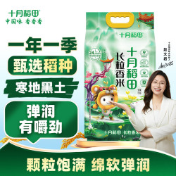 十月稻田 长粒香大米 5kg
