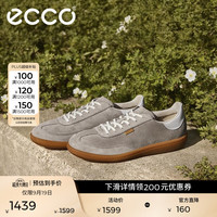 ecco 柔酷11号235813 德训鞋 暖米棕/亮白色 36