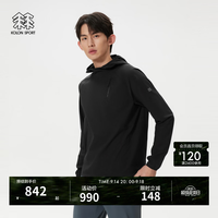 KOLON SPORT LHRT6MN065-BK AIRDOT吸湿速干 黑色 XL 长袖T恤