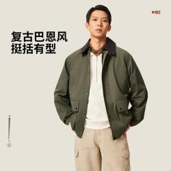 李宁 复古宽松 男士夹克外套