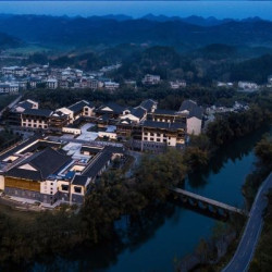 贵州小七孔施柏阁大观酒店 雅居私汤阳台双床房1晚