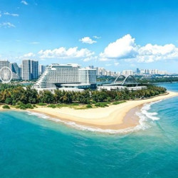 北海银滩华邑度假酒店 高级大床房[红树林湿地 摩天轮景观]2晚(连住)